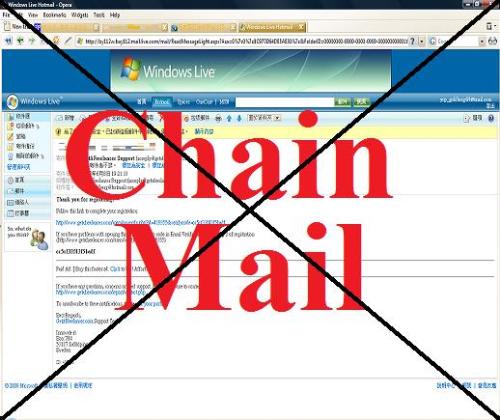 I hate Chain Mail - I hate chain mail, will delete it once received.