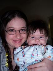 Kristina and Jan - Just my son and I looking sweet and inocent