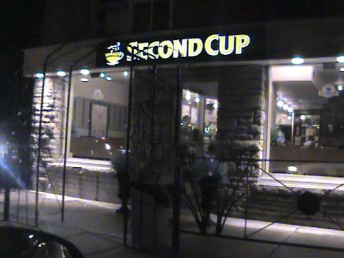 I'm Home!!!!  - 'WOOHOO,' I exclaimed, as my cab pulled up to The Second Cup. I hadn't seen my 'Second Home' in almost five months. It had been a long day. A delayed flight, and lots of traffic made me think I wouldn't get there before they closed, and that I'd have to wait another thing. In the greater scheme of things, one more day wouldn't have mattered, but then again, I'd waited a long time for that cup of coffee, and I was determined to get it. 'Woohoo,' I exclaimed once again, as the cab driver informed me they were still open.