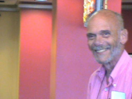 One More Picture Before I Board The Plane. - One more shot of my husband, captured from the video I made, before I flew home from Phoenix.