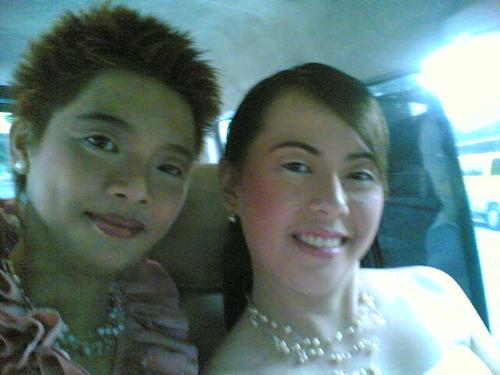 who's the femme? - during the wedding of my partner's bestfriend