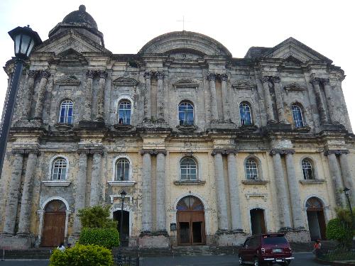 The really old and famous Taal Basilica in the to - Famous, majestic, outstanding, historical and architecturally grand and beautiful in its own right, the Taal Basilica in the town of Taal, Batangas is in the verge of deterioration if not cared for by the National Historical Preservation Institute.