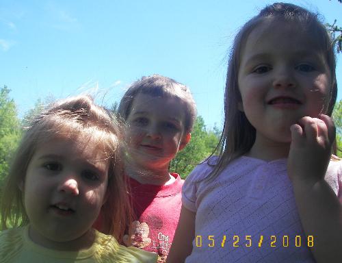 my 3 rugrats :) - My 3 children. They have all gotten so big.