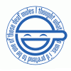 the laughing man - ghost in the shell : the laughing man logo