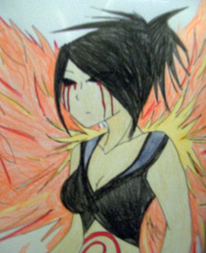 XxDeathsMaidenxX - It is a pic of my avatar from GaiaOnline. One of my friends drew it.