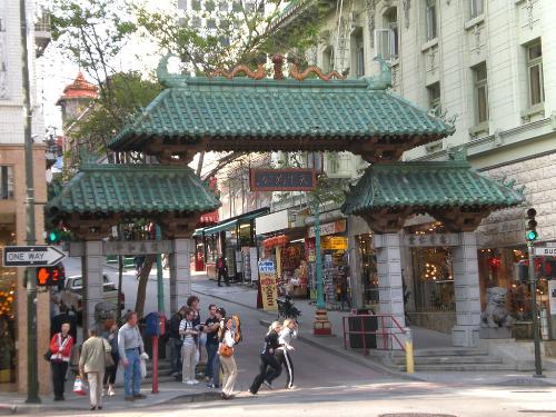 China Town - When I was in San Francisco for the first time I walked to China Town and took a picture of the enterance gate. Feels like a tourist, but it was fun. Got to walk all over and eat some chinese food.