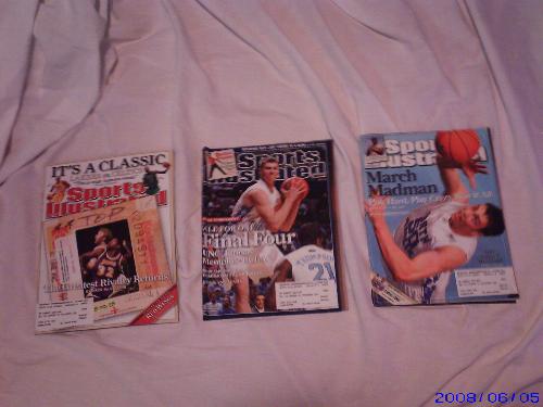 Sports Magazines - some sports illustrated magazines.