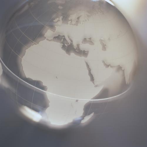The World - A picture of a globe.