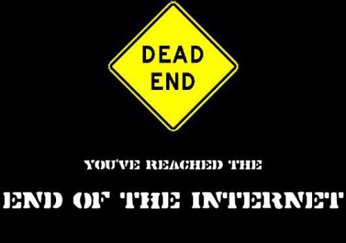 The end of internet - No mylot after net ends!
