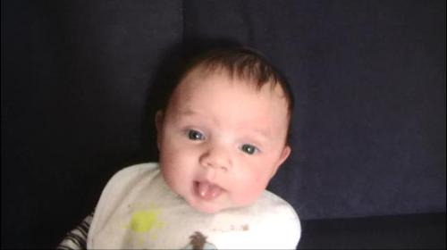 Ezekiel - This is my new baby Ezekiel. Born on 6th march 2008. He is 3 months old today. His labour was 5 and half hours and was natural with some gas used and pethidine shot. He is going from strength to strength everyday.