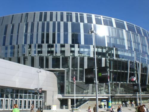 The Sprint Arena down town Kansas City - This is a photo of the Sprint Arena down town Kansas City, we're taking the family to see Walking with the Dinosaurs. This was my second time visiting the Sprint Arena and always enjoyed myself.