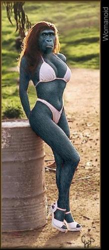GIRL? OR gORILLA? - what do u think ... it is?!!!!!