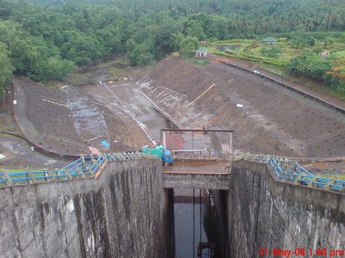 a Dam!!! - A dam is very vital to combat water shortage.In water starved country like india,it assumes even greater significance.