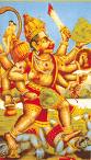 Hanuman - Hanuman - a monkey god known for his strength and valor