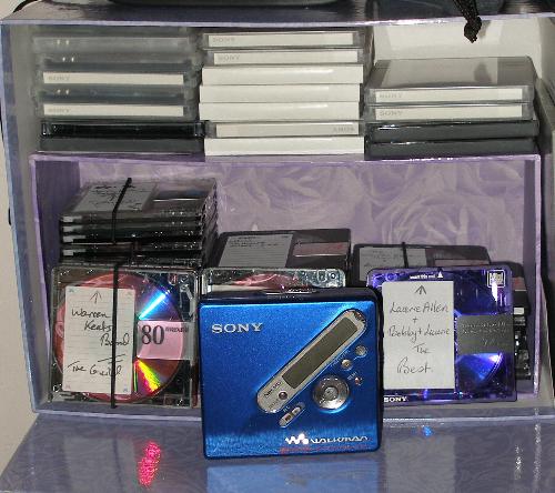 Mini Disc (MD) - my Mini Disc player/recorder and discs