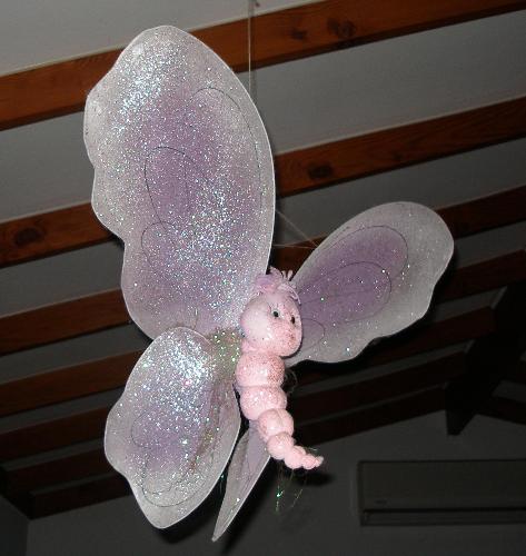 My Butterfly gift - My butterfly gift made from stockings