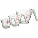 Measuring cups - Measuring cups used to measure liquids and solids.