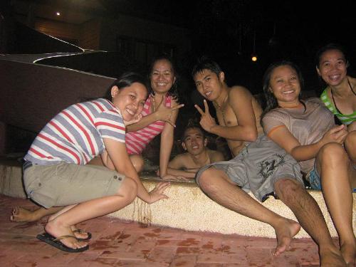 championship party - baw si joan gd a! pool party at the flamengo garden resort in Marikina City, June 6, 2008, celebration for winning the championship on volleyball and basketball