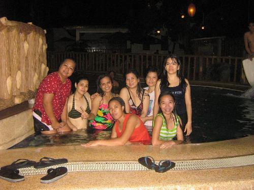 championship party - 4a plus 4b. pool party at the flamengo garden resort in Marikina City, June 6, 2008, celebration for winning the championship on volleyball and basketball