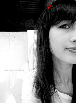 a fraction  - I did not cut any portion on this photo. It's the way it was taken.