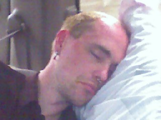 Me asleep in a car ride to BC - I went on a trip to BC to see the new town I was moving to, This is me asleep and no I am not sad, just a bad dream.