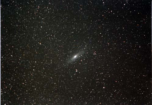 Andromeda Galaxy - This is a picture of the beautiful andromeda galaxy. Isn't it nice?