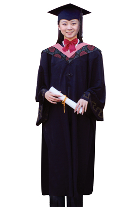 degree clothes - it is proud when graduating with degree clothes.  and i will wear degree clothes in about half month.