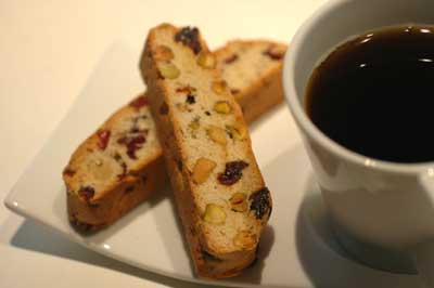Biscotti and coffee - Biscotti and coffee for desert
