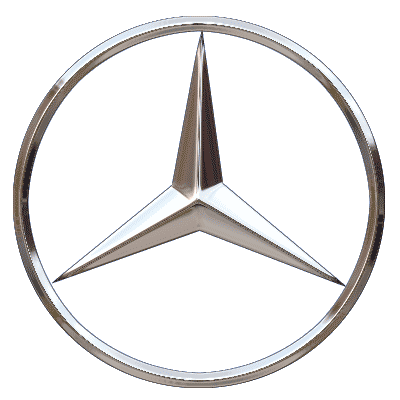 Mercedes Logo - Daimler once drew an emblem on a postcard to his wife. A star symbolizing the growth of his business into transport on land, air and sea.