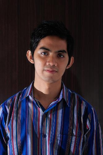 Serious Me! - An image taken by my boss Ronald, as for photo ID preparation