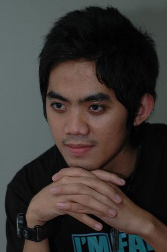 Thinking Deeply! - An image taken at the condominium of my dad.