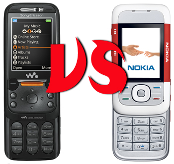 sony ericson vs nokia - It's the clash of the mobile phones!which is better?