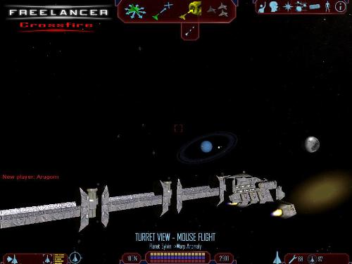 Train in Freelancer - some modification ship in Freelancer