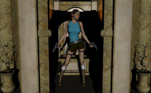 Tomb Raider Fan Art - Tomb Raider fan art made with DAZ 3D Studio.