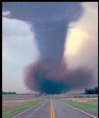 Picture of a torndo - a picture of a tornado. Never want to see one either