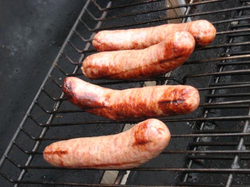 Bratwurts - My fave BBQ food actually. Well second fave. 1st has to be my roasted sweet corn on the cob in the husks.