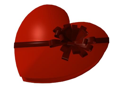Box of Chocolates - 3D render of a box of chocolates made with DAZ 3D Studio.