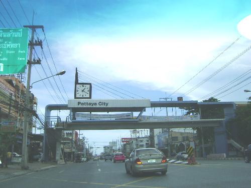 pattaya - The photo was taken on our way to Pattaya from Sriracha, a nearby town. We were headed for a bungee jump as well as Pattaya park.We really had fun going there.