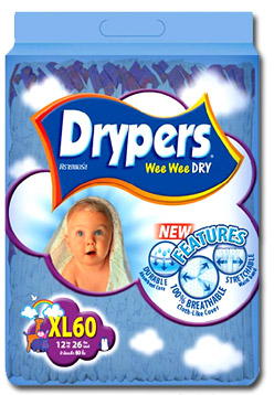 Drypers Diapers - Drypers Baby Diapers