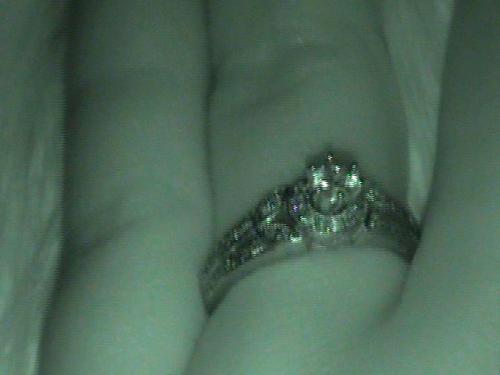My Engagement Ring - A very special present from the man I love.