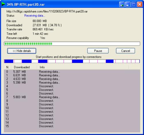 DL speed fom RS with IDM ( 2 ) - i never leave this DL manager