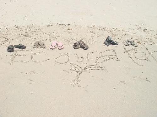 Ecowatch - This picture is taking in the beach of BASILAN, dated last April 18, 2008