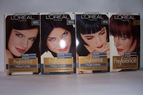 Preference by L'oreal - L'oreal preference. I uploaded pics of the blacks because those are the ones i usually use.