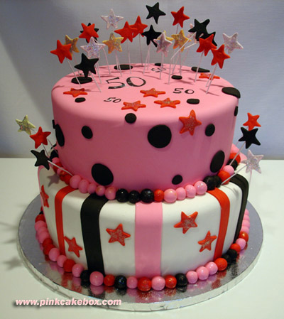 Birthday cake - Birthday cake from pinkcakebox.com