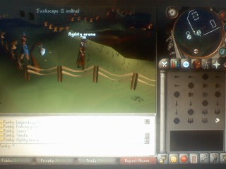 Agility arena - This the agility arena in the gnome stronghold.
