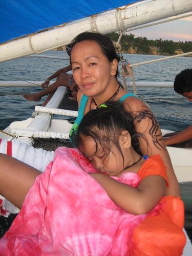 Myself and Angel - This was during our summer vacation to Boracay, April 2008.