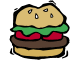 Hamburger - a meat that you can make into a sandwich