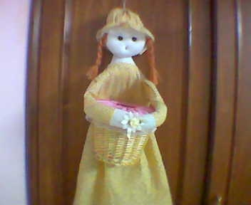 doll - its not a barbie doll but looks cute enough.