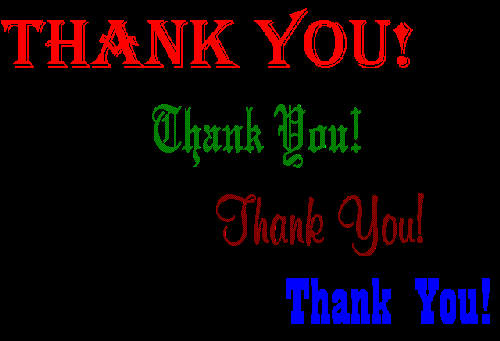 Thanks - thanks...