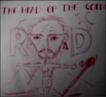 The head of the golden rod - My first tribalpics drawing.